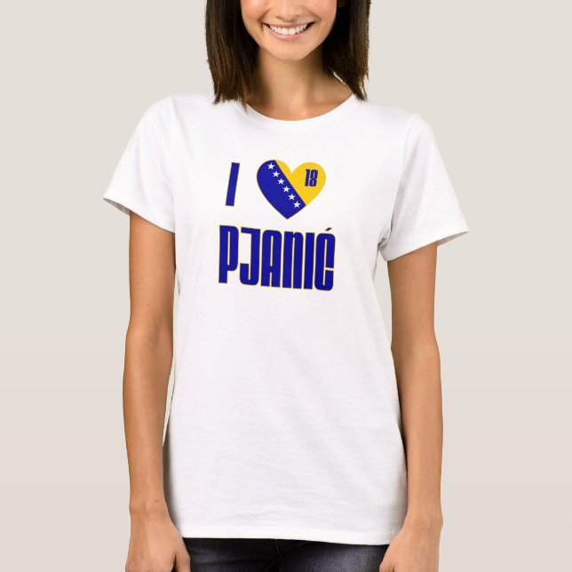 I love Pjanic T-Shirt (Front)