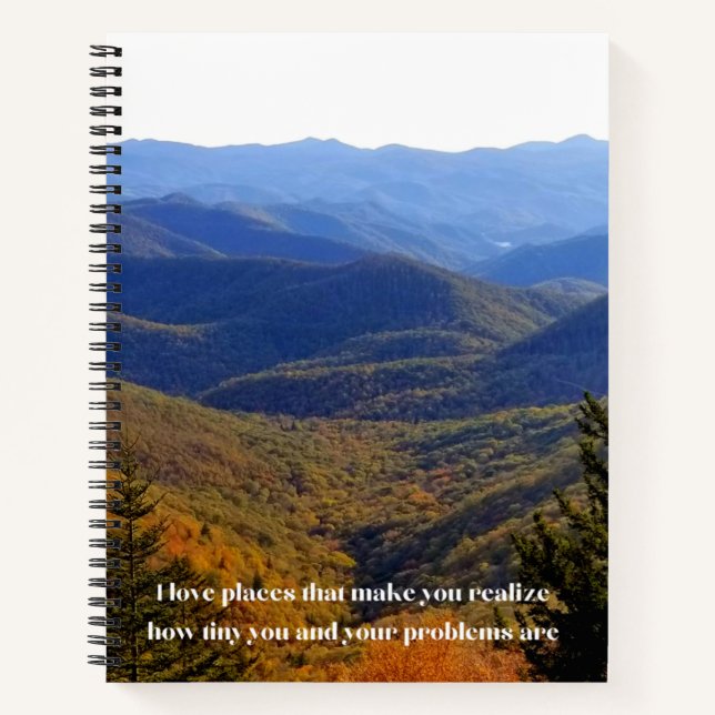 I love places Notebook   (Front)
