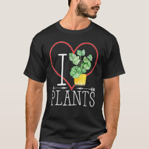 I Love Plants I Love Gardening Mum Dad Kids T-Shirt