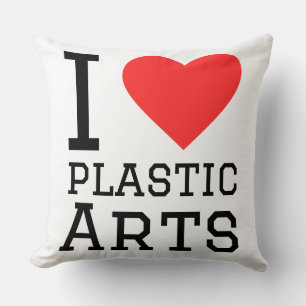I love plastic arts  cushion