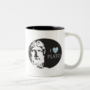 I Love Plato Mug