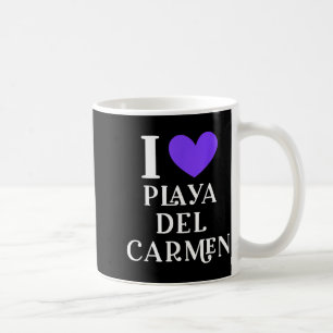 I Love Playa Del Carmen Mexico Vacation _1 Coffee Mug
