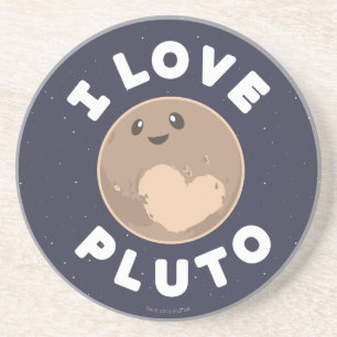 I Love Pluto Coaster