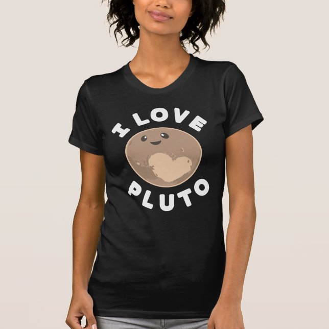 I Love Pluto T-Shirt (Front)