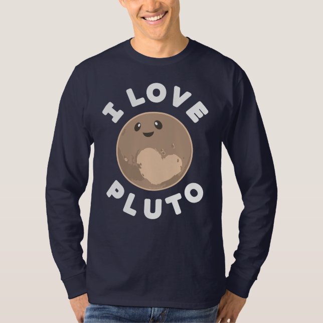 I Love Pluto T-Shirt (Front)