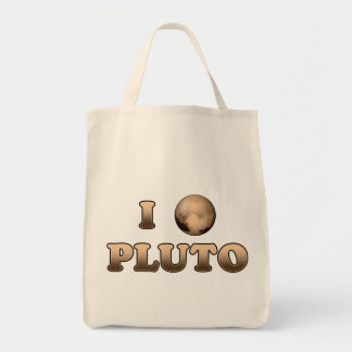 I Love Pluto Tote Bag