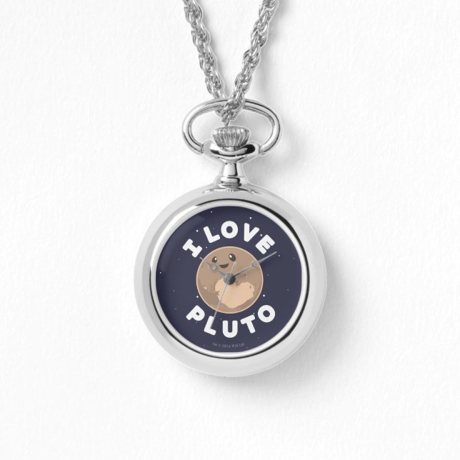 I Love Pluto Watch (Front)