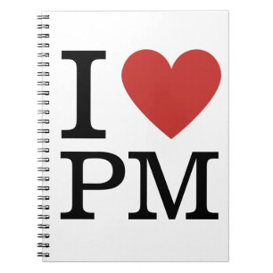 I ❤️ Love PM - Project Management NOTEBOOK