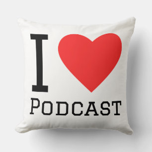 I love podcast cushion