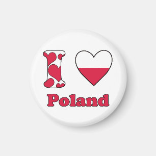 I love Poland magnet
