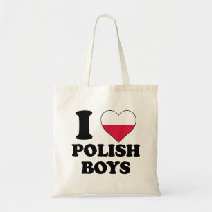 I love Polish Boys Tote Bag