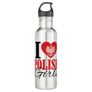 I Love Polish Girls Boyfriend 710 Ml Water Bottle