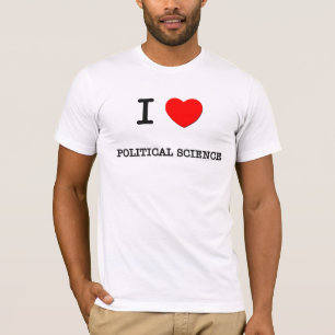 I Love POLITICAL SCIENCE T-Shirt