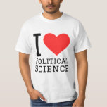 I love political science T-Shirt<br><div class="desc">I love political science ,  for politics lovers</div>