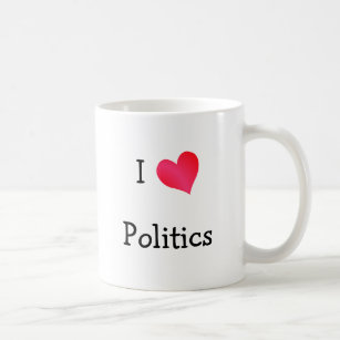 I Love Politics Coffee Mug