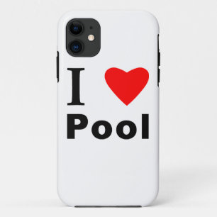 I Love Pool iPhone 11 Case