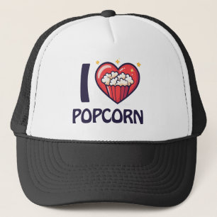 I love Popcorn Trucker Hat