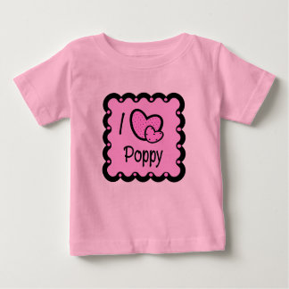 I Love Poppy Cute T-Shirt