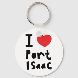 I love Port Isaac Key Ring