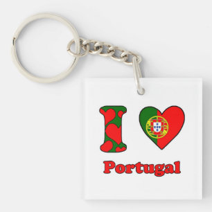 I love Portugal Key Ring