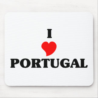 I Love Portugal Mouse Pad