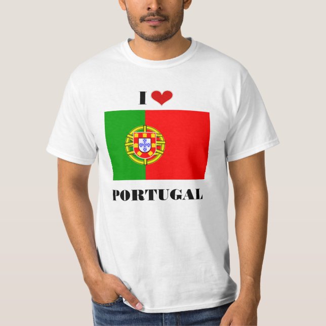 I Love Portugal T-Shirt (Front)