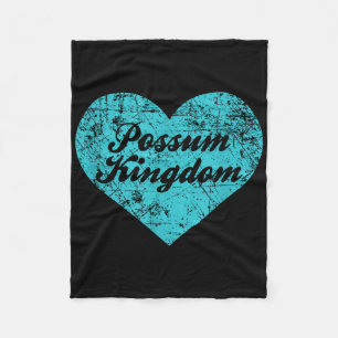 I Love Possum Kingdom Shirt, Texas Camping Gift Fleece Blanket