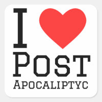 I love post apocalyptic
