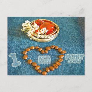 I love postcrossing postcard