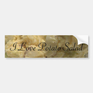 I Love Potato Salad Bumper Sticker