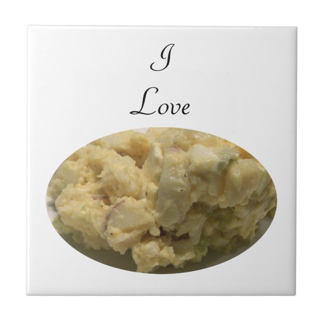 I Love Potato Salad Tile (Front)