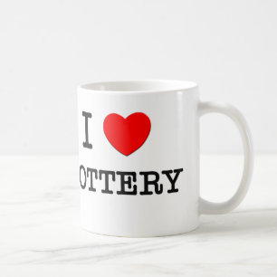 I LOVE POTTERY COFFEE MUG