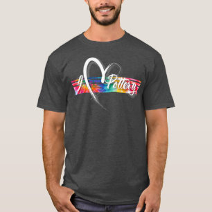 I Love Pottery Tie Dye Cool Vintage Inspired T-Shirt