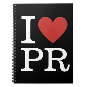 I ❤️ Love PR - PR Firm/Department - Notebook 