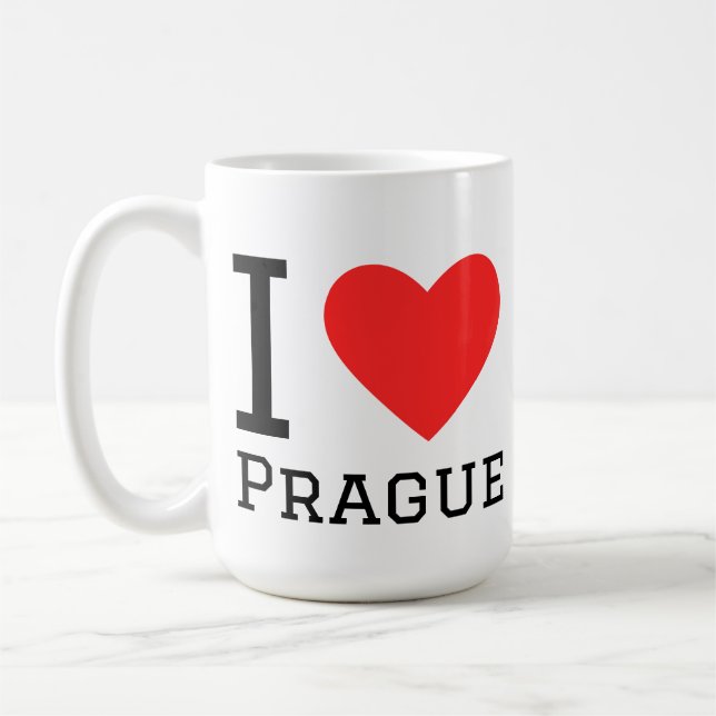 I love Prague  Coffee Mug (Left)