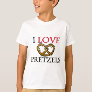 I Love Pretzels T-Shirt