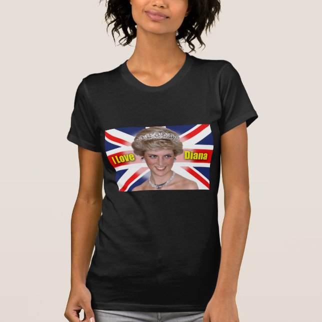 I Love Princess Diana T-Shirt (Front)