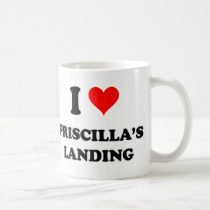 I Love Priscilla'S Landing Massachusetts Coffee Mug
