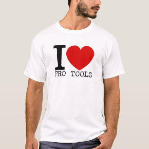 I Love Pro Tools (Black) T-Shirt