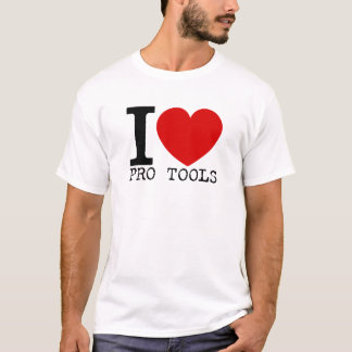 I Love Pro Tools (Black) T-Shirt