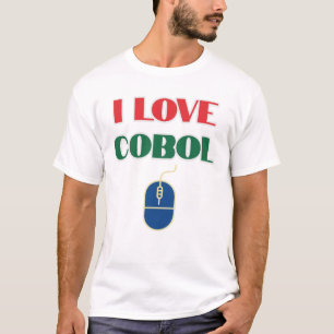 I Love Programming and I Love Cobol T-Shirt