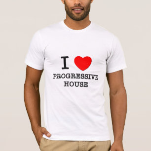I Love Progressive House T-Shirt