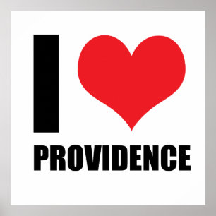 I love Providence Poster