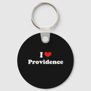 I Love Providence Tshirt White Tshirt Key Ring