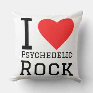 I love psychedelic rock cushion