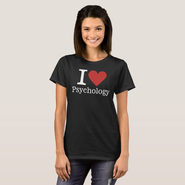 I ❤️ Love Psychology for Faculty/Students Women's T-Shirt (Front Full)
