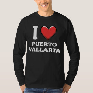 I Love Puerto Vallarta Mexico 5 T-Shirt