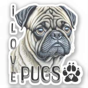 I Love Pugs   Cute Dog Owners