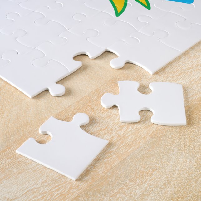 I Love Pugs! Jigsaw Puzzle (Side)