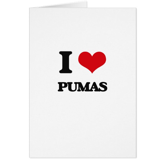 I Love Pumas (Front)